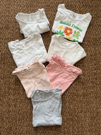Lot de t-shirts 2-3ans/92-98cm