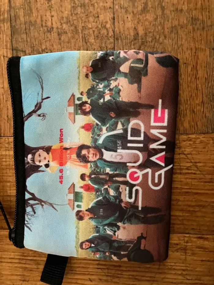 Lot de 3 pochettes zippées Squid Game - photo numéro 3
