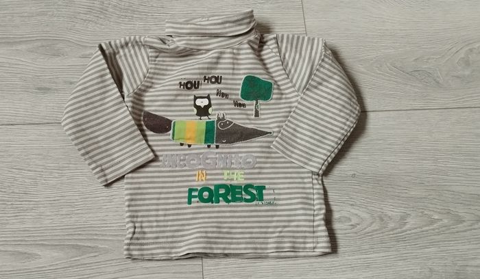 Sous pull garçon 12 mois in extenso