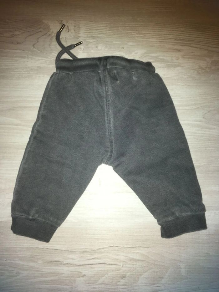 Pantalon gris foncé effet usé Boboli - photo numéro 2