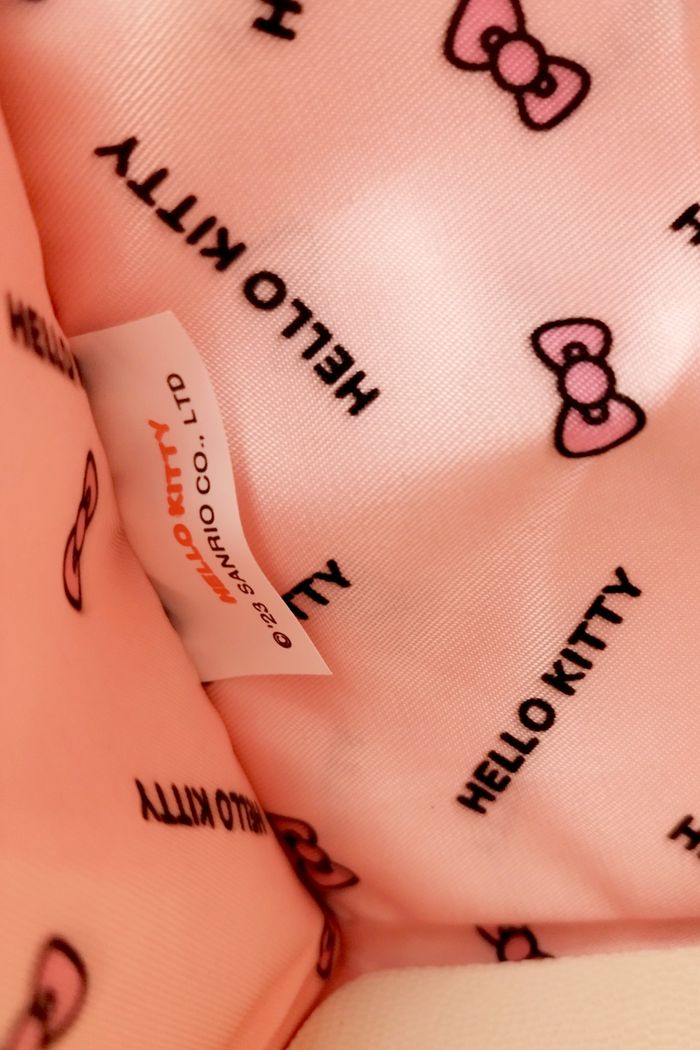 Hello Kitty - Sac à main - Cuir PU - Rose poudré - Neuf sous blister - photo numéro 7