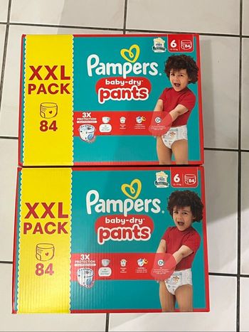 Lot couche pants taille 6 Pampers baby dry