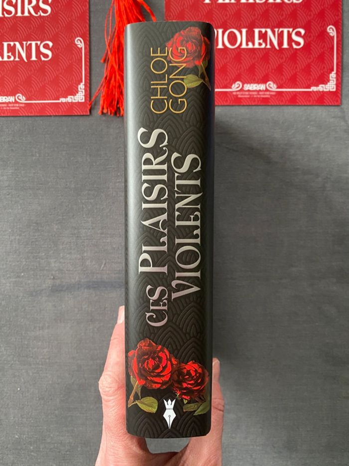 Ces plaisirs violents  relié collector - Sabran - photo numéro 6