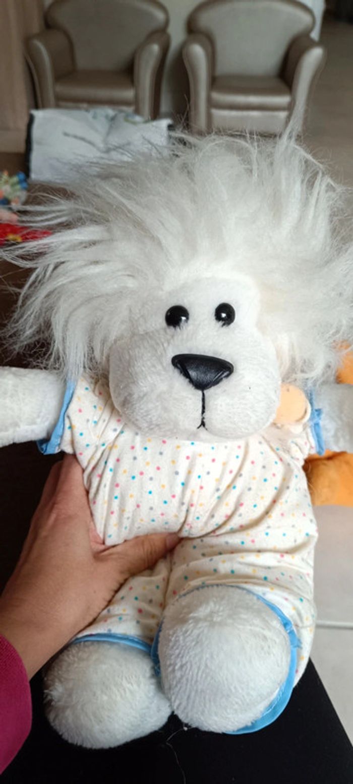 Ajena lion blanc collector rare - photo numéro 2