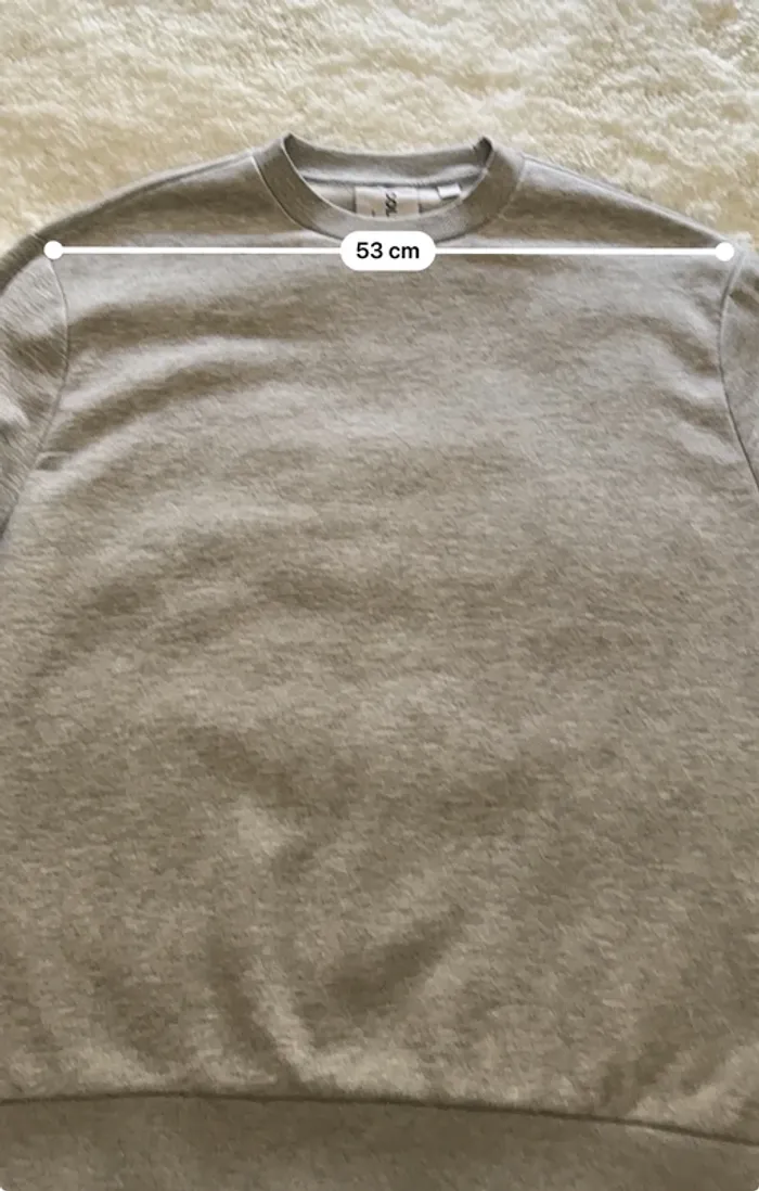 Pull Collusion – ASOS – Gris – Taille L – Oversize tendance - photo numéro 6