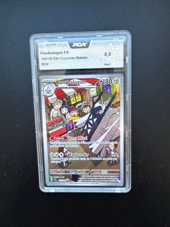 Carte Pokémon AR gradée PCA 9.5