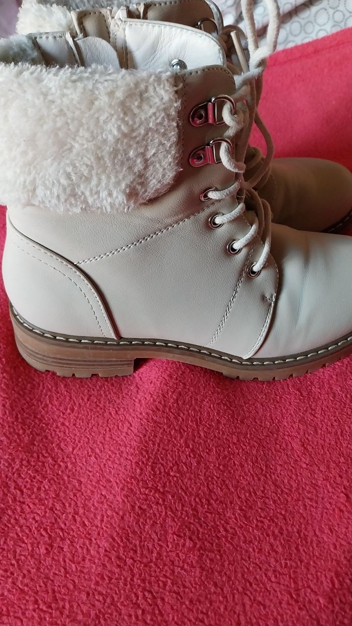 2 baskets et  2 bottines  fille 34 - photo numéro 7