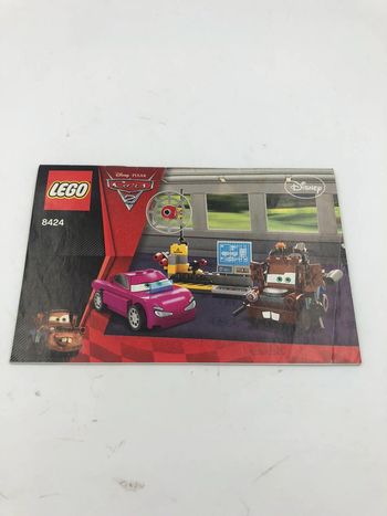 Notice Lego Disney Cars 8424