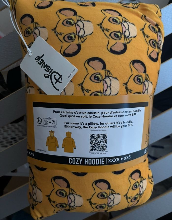 Sweat à capuche Roi Lion Disney Taille 3XS/2XS - photo numéro 5