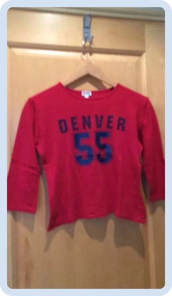 Crop top manches 3/4