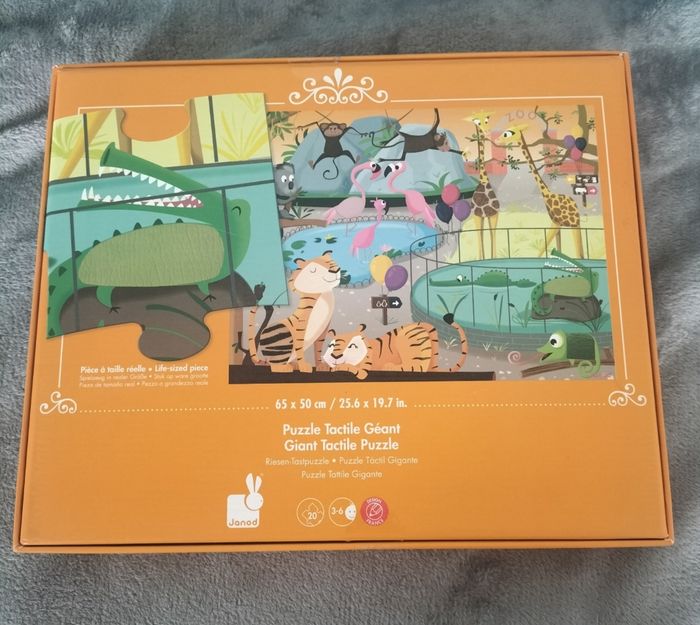 Puzzle tactile géant - photo numéro 3
