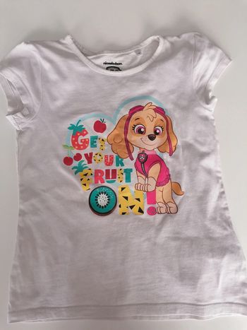 Thee shirt pat patrouille 👧🏻T 8 ans