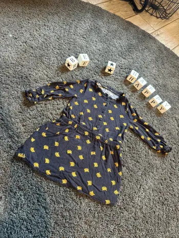 Robe léopard coton fille 3 ans Gemo