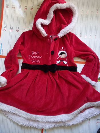 Pyjama Noël 24 mois fille