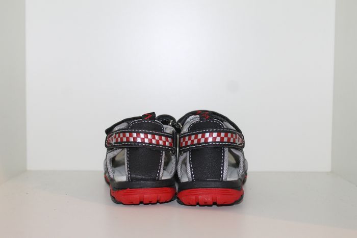 superbe sandales nus pieds noire et rouge 29 - photo numéro 5