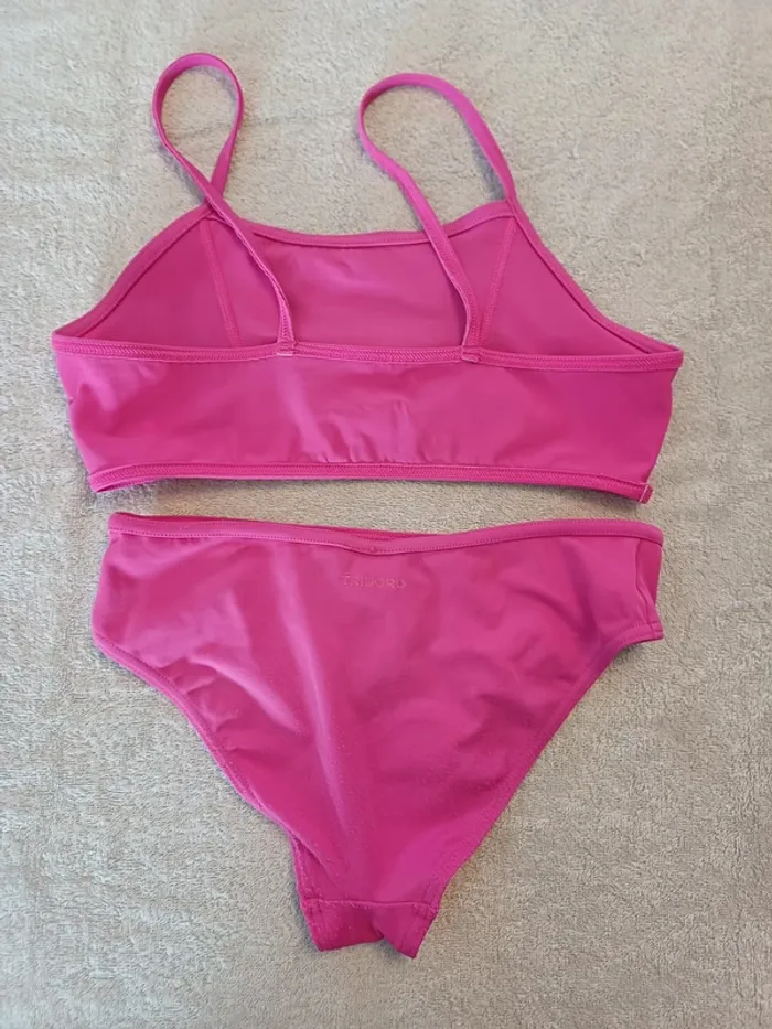 Maillot de bain rose Tribord 2 pièces (réf perso G-P10)(familleac72) - photo numéro 2