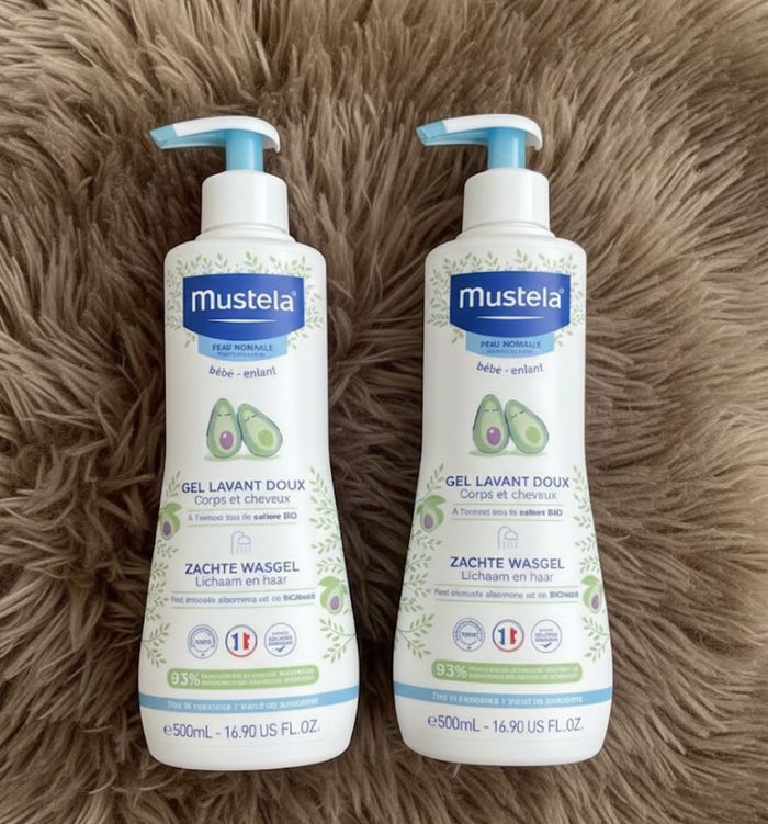Mustela gel lavante doux