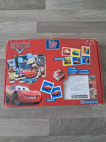 Malette de jeux cars