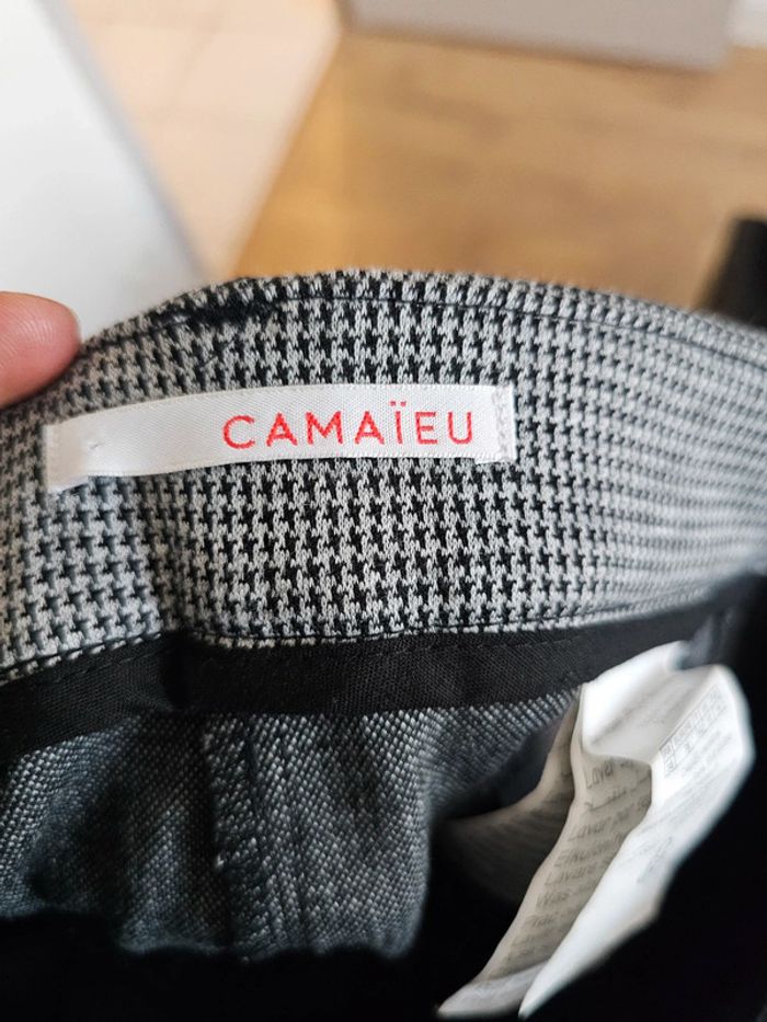 Pantalon motifs Camaïeu Taille 38 - photo numéro 2