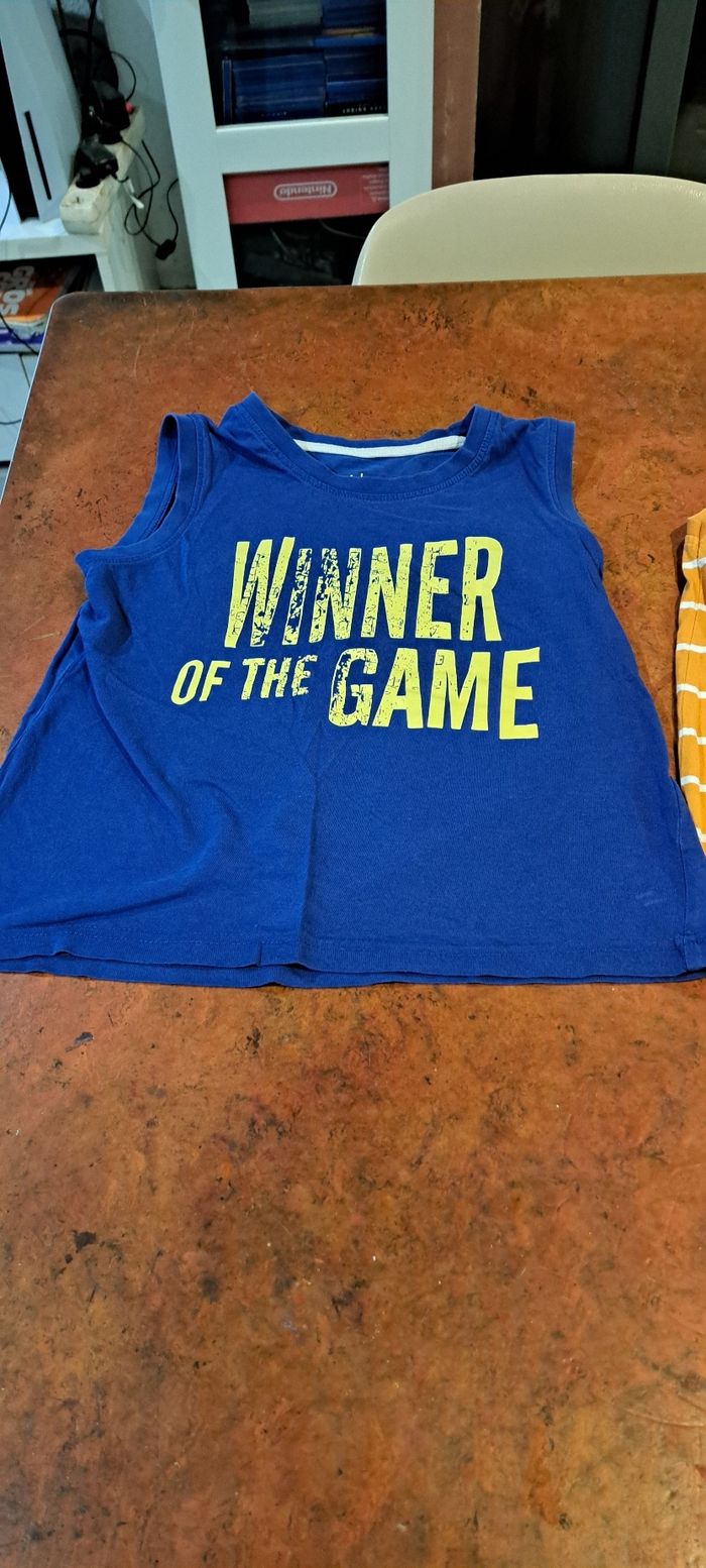 Lot débardeur garçon 8ans - photo numéro 2