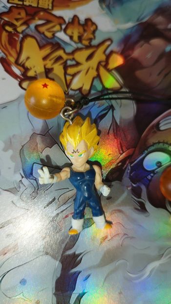 Strap Dragon Ball Z Vegeta Majin Bandai BS Toys rare figure figurine saiyan key