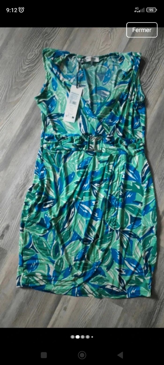 Robe imprimée Neuve avec étiquette Morgan - photo numéro 2