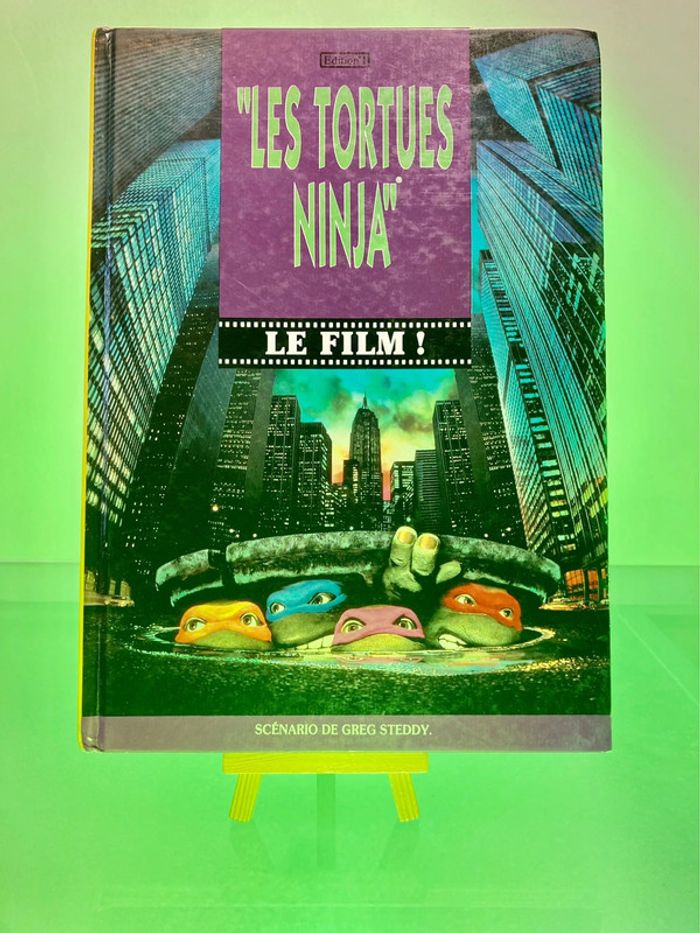 Livre TMNT Les Tortues Ninja, le livre du film 1991. - photo numéro 11