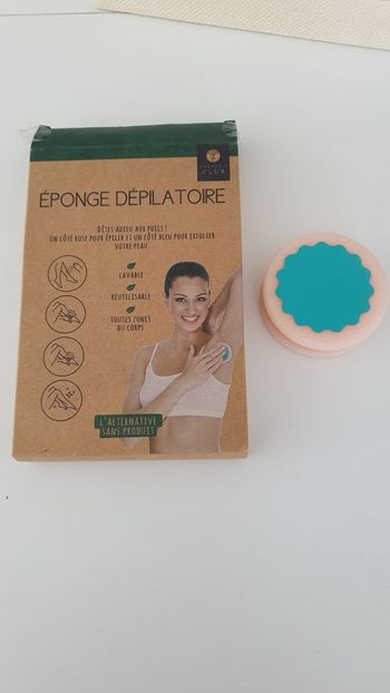 Eponge dépilatoire neuve