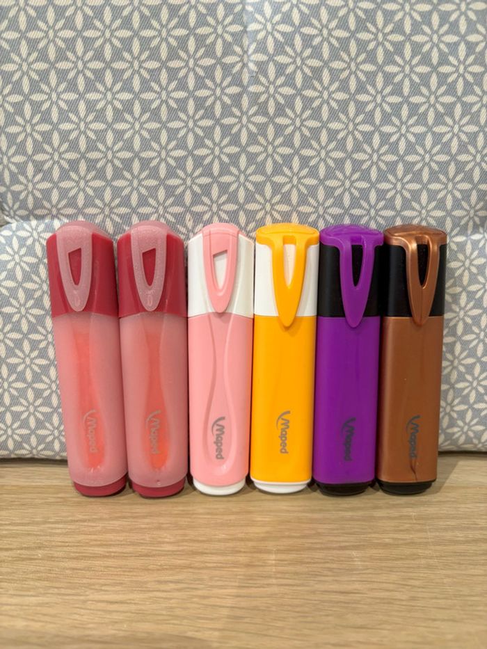 Pack de 6 Surligneurs Fluo "Multicolores"