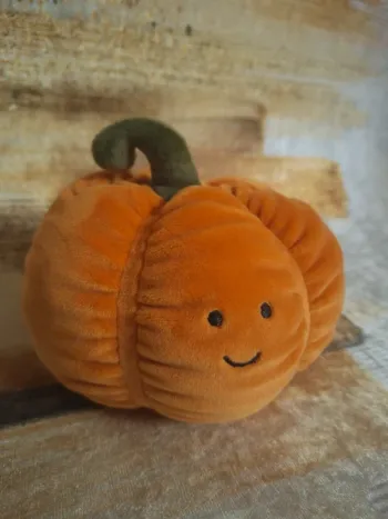 Adorable citrouille halloween jellycat retired