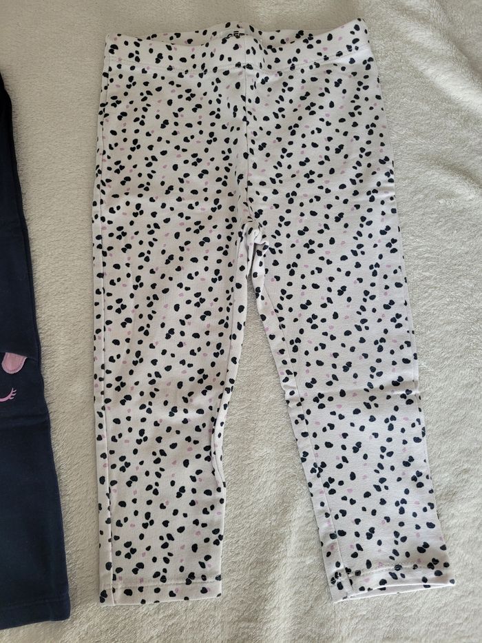 Lot 2 pantalons fille 24 mois - photo numéro 3