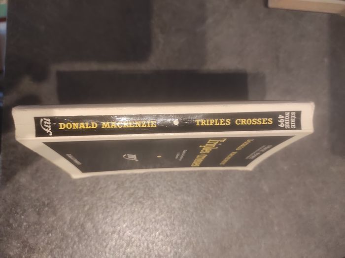Triples crosses Donald Mackenzie Gallimard Série Noire 499 1959 - photo numéro 2