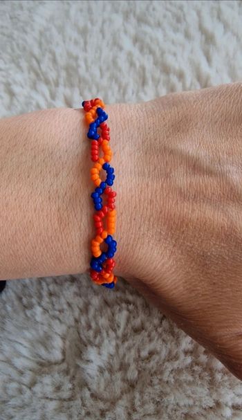 Bracelet en perle drapeau arménien