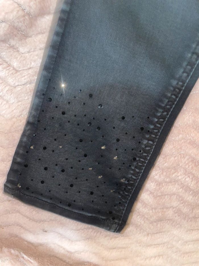 Slim noir strass - photo numéro 2