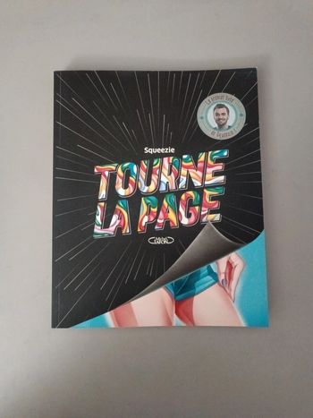 Squeezie tourne la page le premier livre de Squeezie