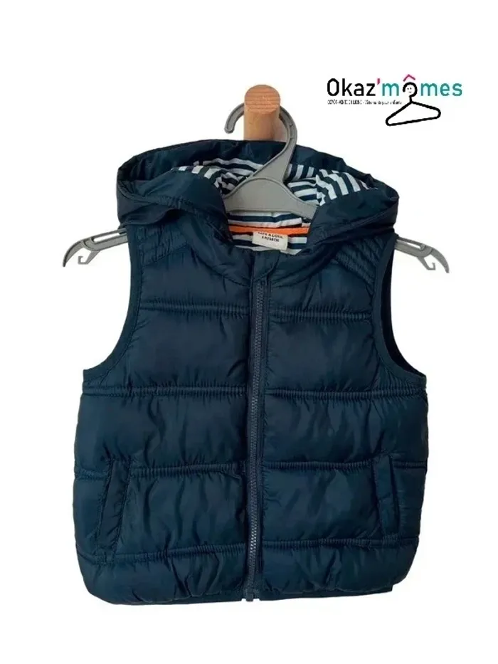 Doudoune sans manche avec capuche - Tape à l'oeil 6 mois (68cm)