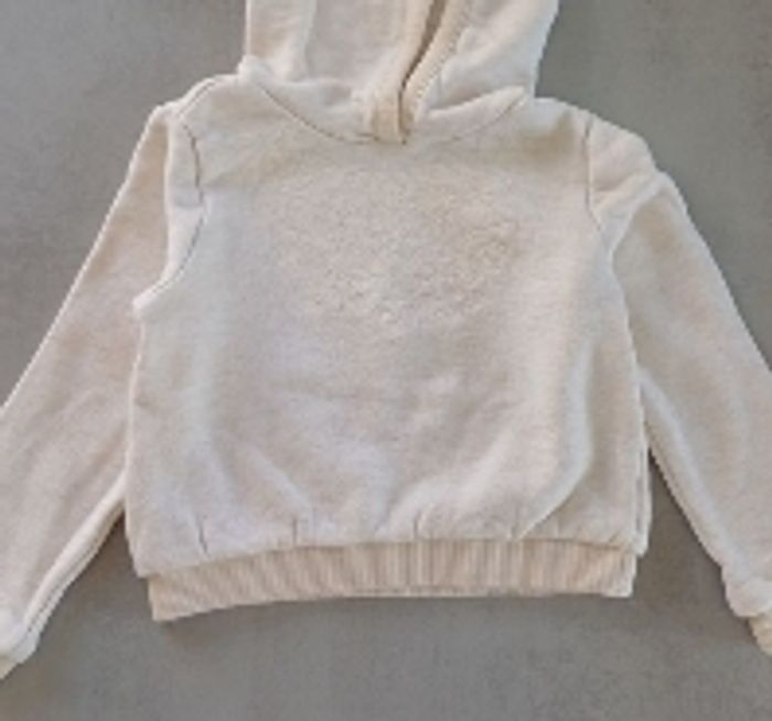 Sweat à capuche manches 4