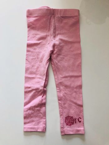 Leggings rose en parfait état