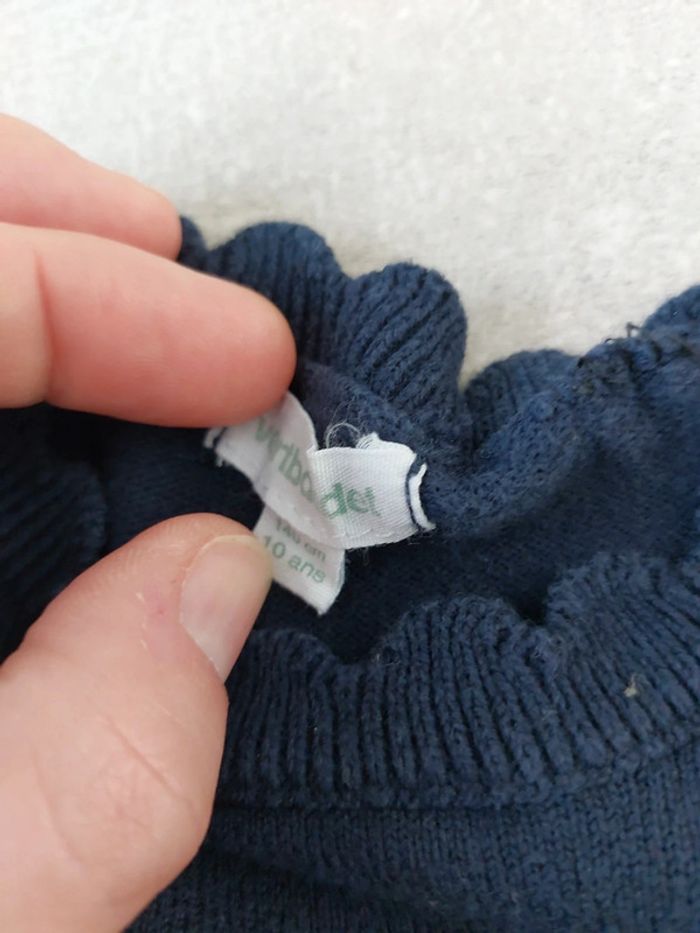 Pull Brodé "ma chérie" vertbaudet - photo numéro 4