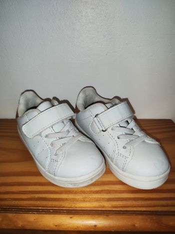 Basket blanche et marron