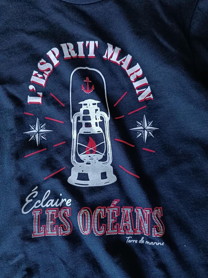 Tee-shirt manches longues garçon – 4 ans – Terre de Marins - photo numéro 5