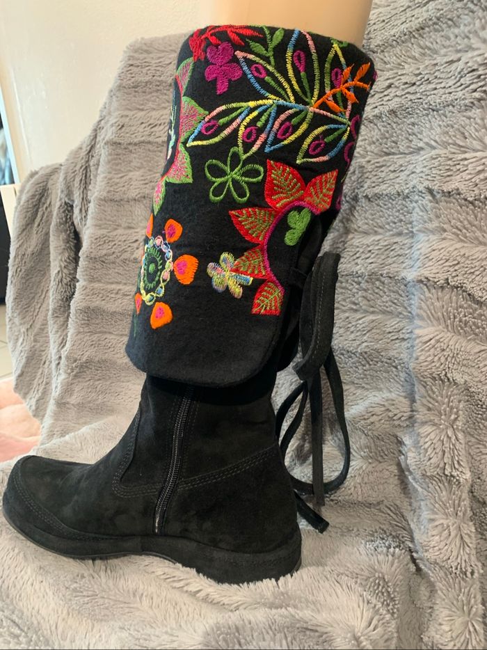 Bottes Lundi bleu taille 37 - photo numéro 9