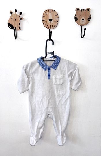 Pyjama en velours taille 1 mois