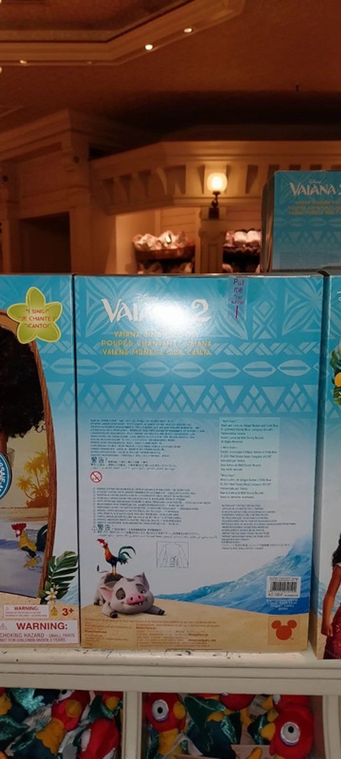 Pick-up poupée chantante Vaiana 2 Disney - photo numéro 2