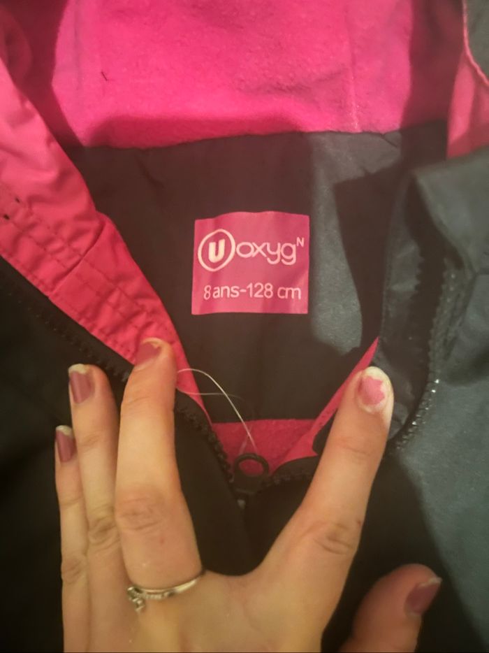 Veste polaire imperméable fille 8 ans - photo numéro 2
