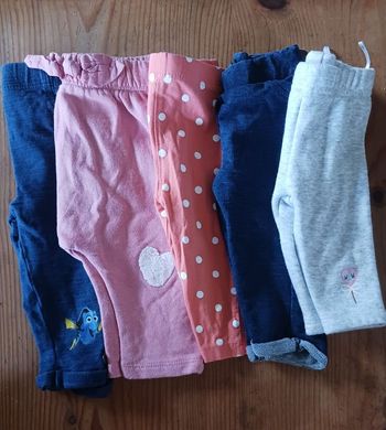 Pantalons fille - 6 mois