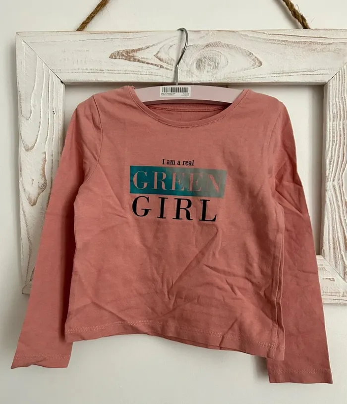 T-shirt manches longues fille 3 ans