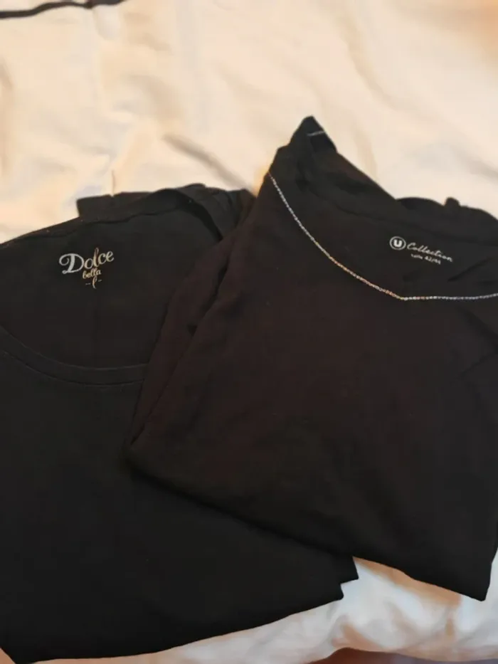 Lot 2 tee shirt manches longues