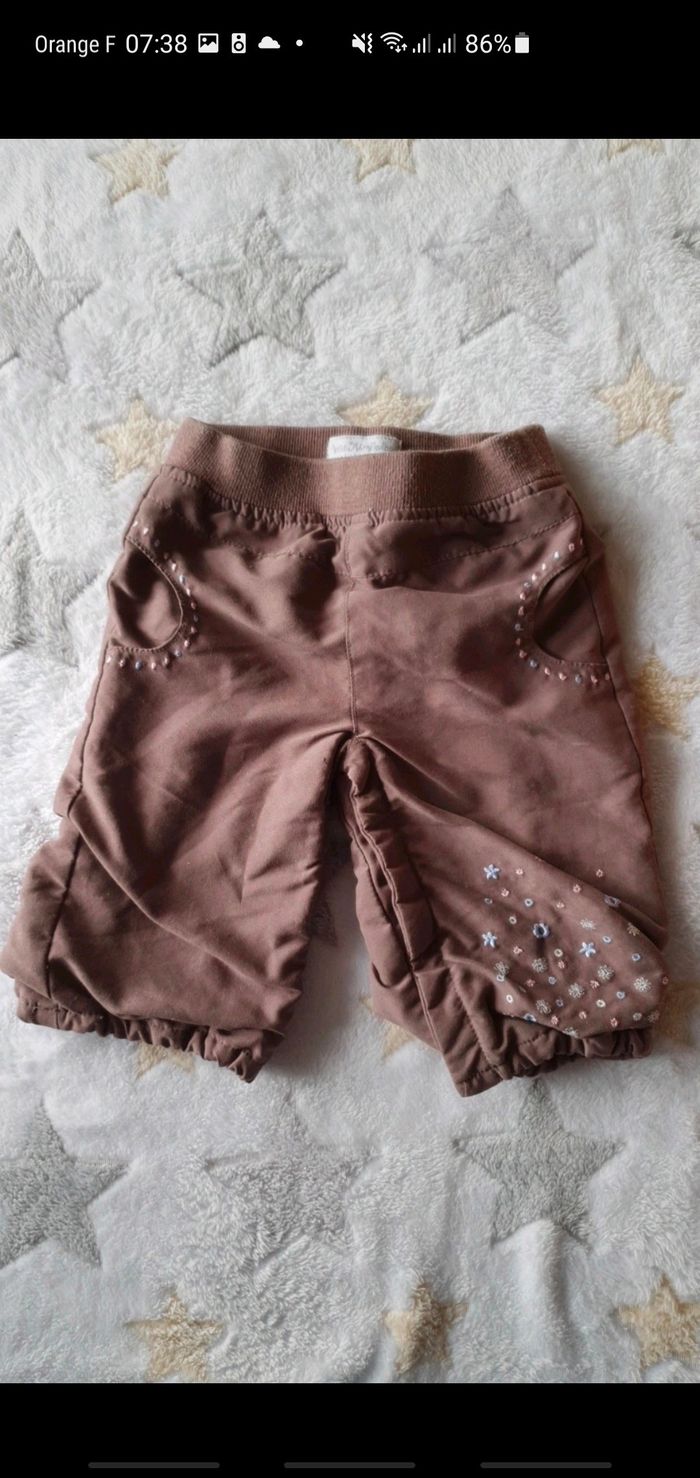 Pantalon doublé très chaud