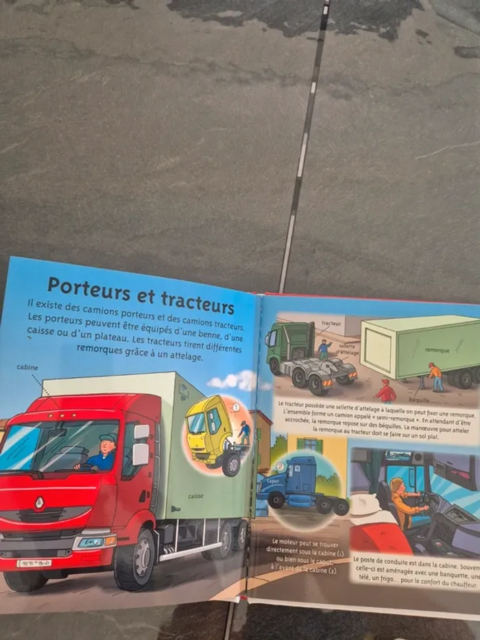 Lot de livres La Petite Imagerie Les camions et Les Pompiers - photo numéro 6